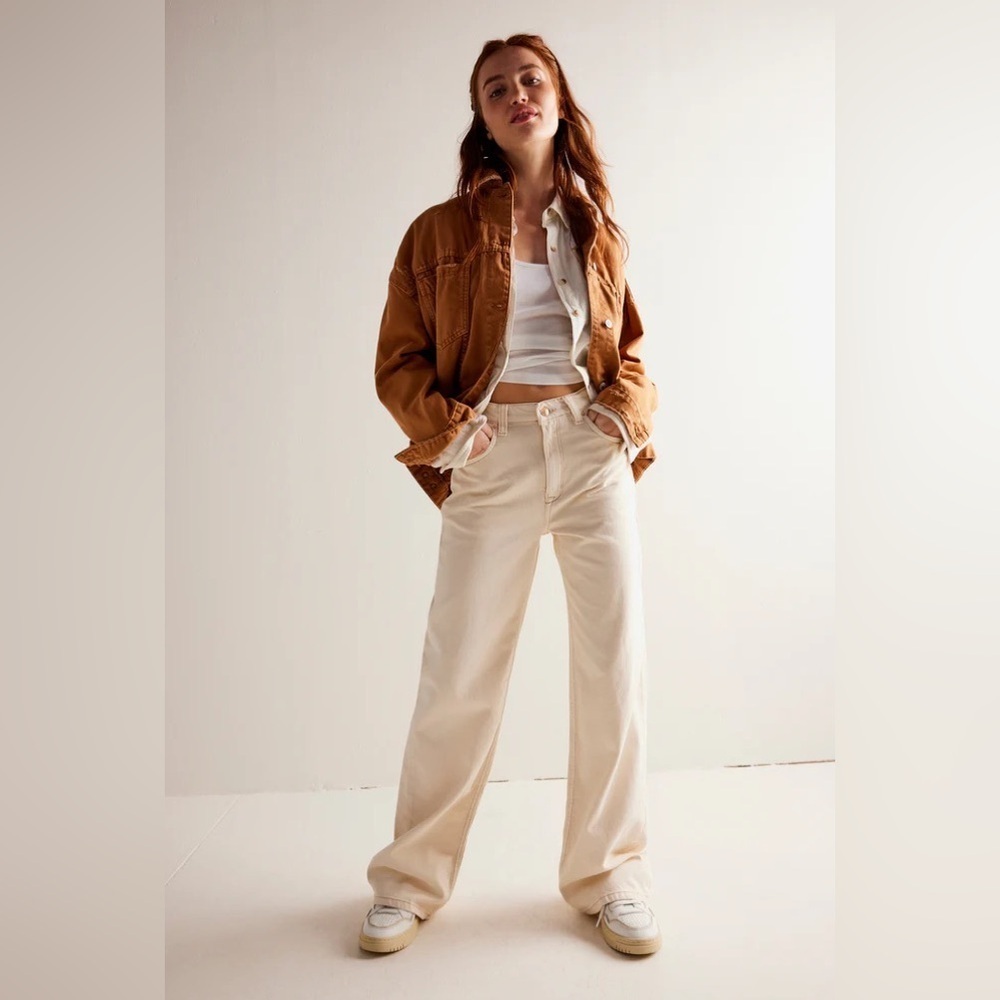 ❤️Free People Tinsley Baggy High-Rise Jeans